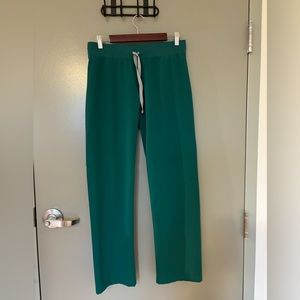 Figs Scrubs Limited Edition Hunter Green Livingston Basic Scrub Pants